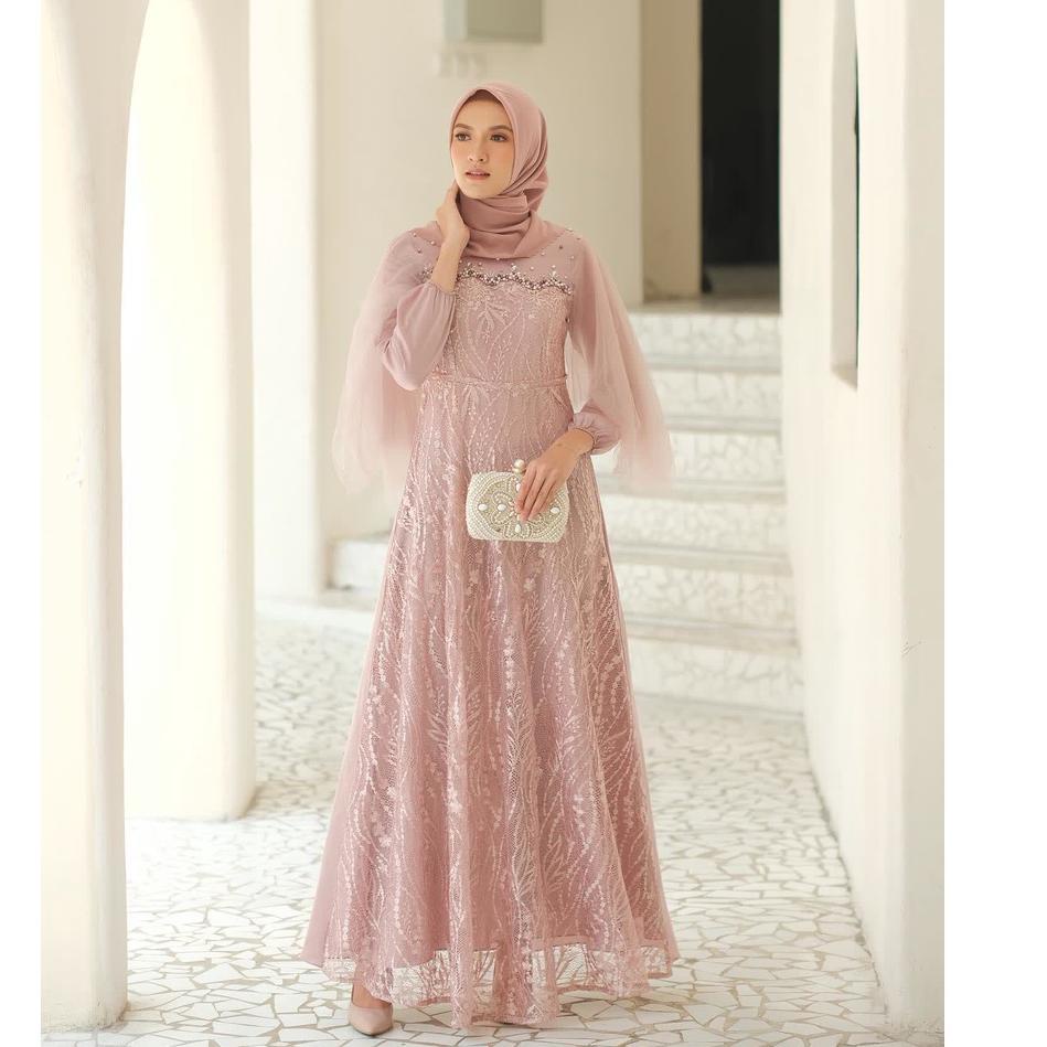 Harga Bersahabat BAJU GAMIS BATIK COUPLE GAMIS BROKAT KONDANGAN DRESS BURKAT BORKAT TILE BATIK MUSLI