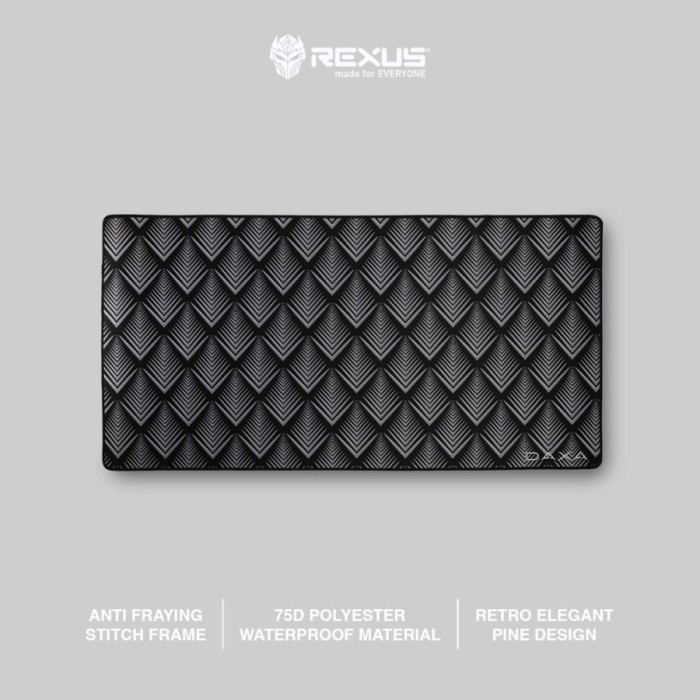 Rexus Daxa Retro Mousepad Gaming Mouse Mat Waterproof Polyester NAMPOL