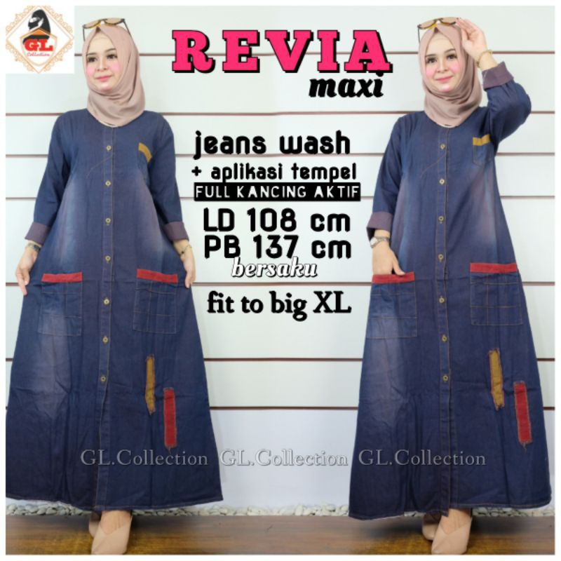 GAMIS REVIA MAXI BY GL COLLECTION