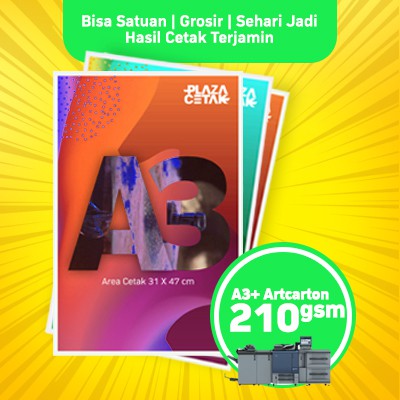 

Cetak Artpaper 210 Ukuran A3+ (Bisa Satuan) GROSIR