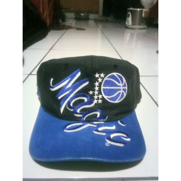 (SOLD) snapback vintage topi vintage nba orlando magic semi big logo