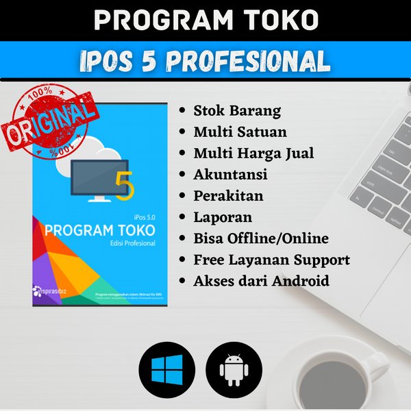 Aplikasi Program Software IPOS 5 Original Profesional