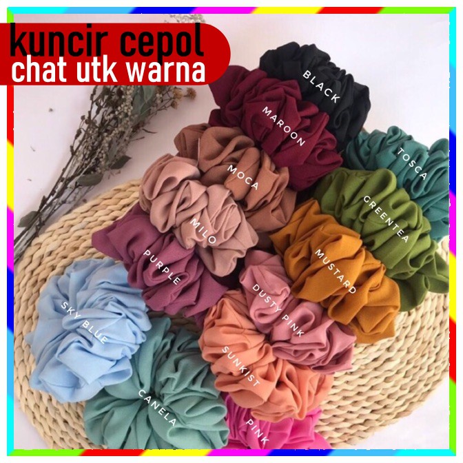 Cepol Kuncir  Jilbab Cantik Inner Ikat Rambut  Hijab  Punduk 