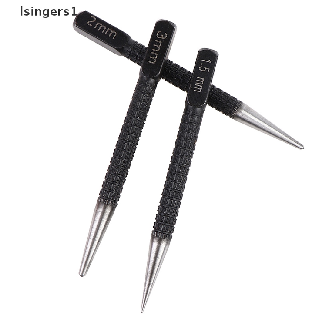 (lsingers1) 3pcs / Set Mata Bor Pembuat Lubang Anti Slip Bahan Alloy Steel 3 / 32 &quot;Untuk Kayu / Metal