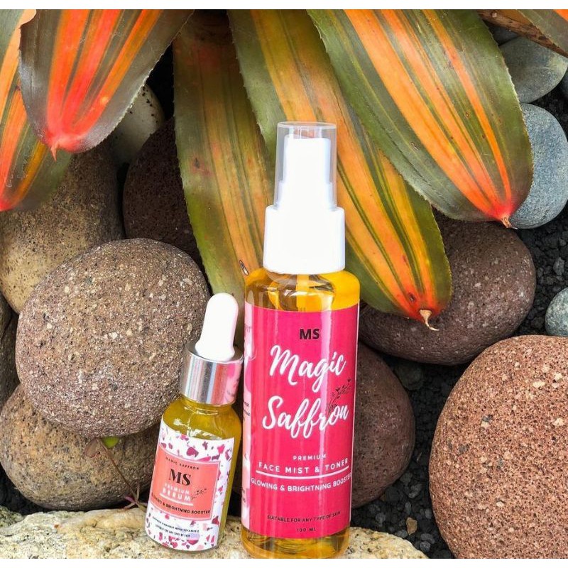 (Free Gift) Saffron FaceMist & Toner (2in1) Pure Zamzam & premium serum saffron