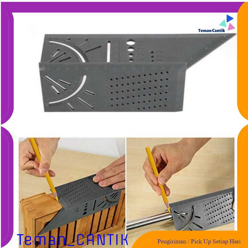 

TC-DA1 DIDIHOU Penggaris Mark Line 3D Measuring Ruler Gauge - M141426
