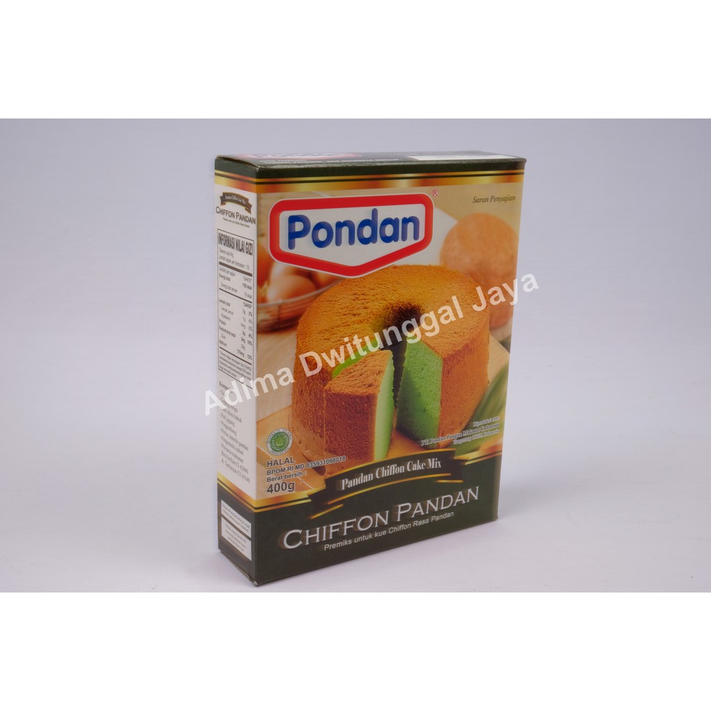 Pondan Chiffon Pandan 400 gr