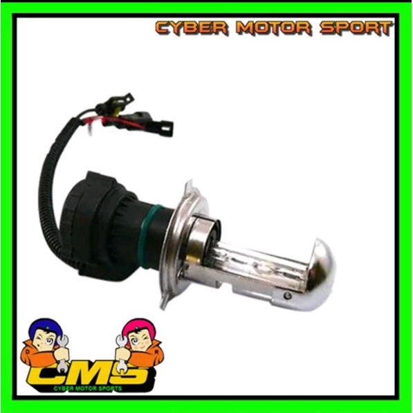 Ori Bohlam HID H4 Hi Lo . Lampu HID Xenon mobil H4. Bohlam Headlamp HI