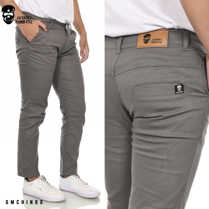 Celana Panjang Pria Chino Pants Slim fit Outfit Casual Formal Distro Harian Premium