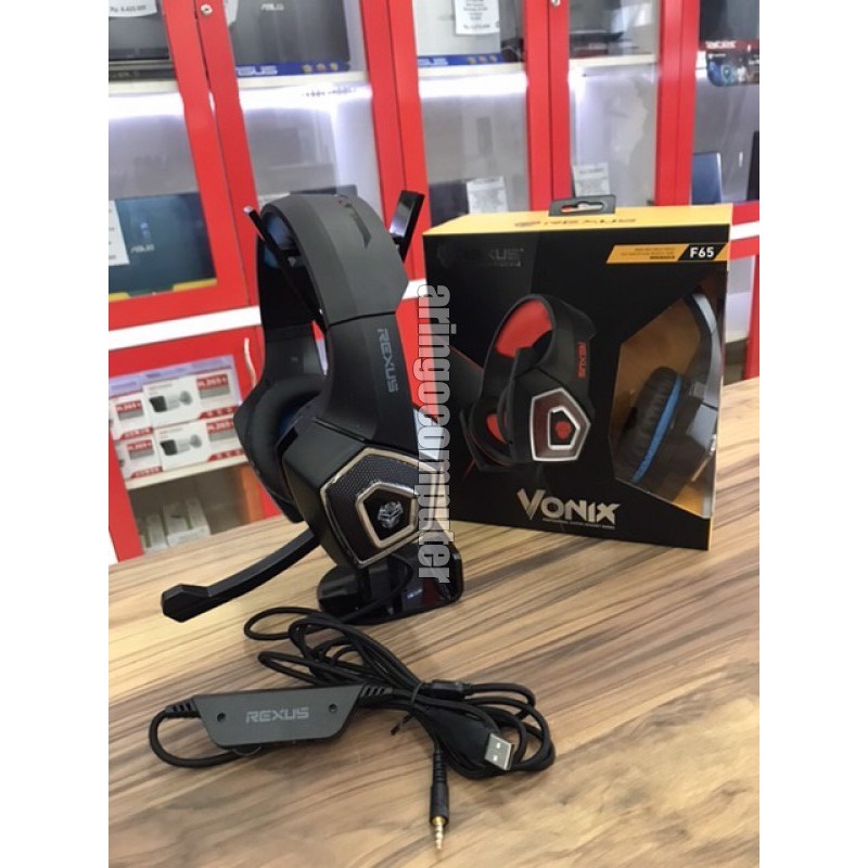 Headset Rexus GAMING VONIX F65 MIC WITH LED SINGLE