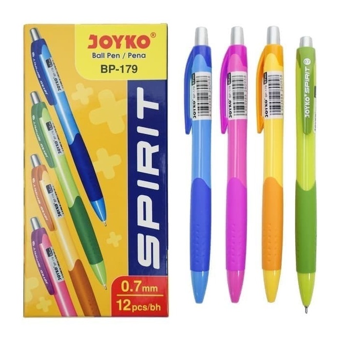 

Pulpen Joyko BP-179 Spirit 0.7mm