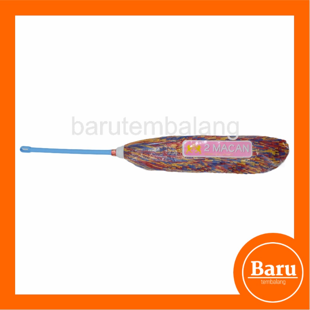 KEMOCENG SULAK  2 MACAN / Kemoceng Wol 2 Macan / Kemucing Benang 2Macan / Sulak Dua Macan