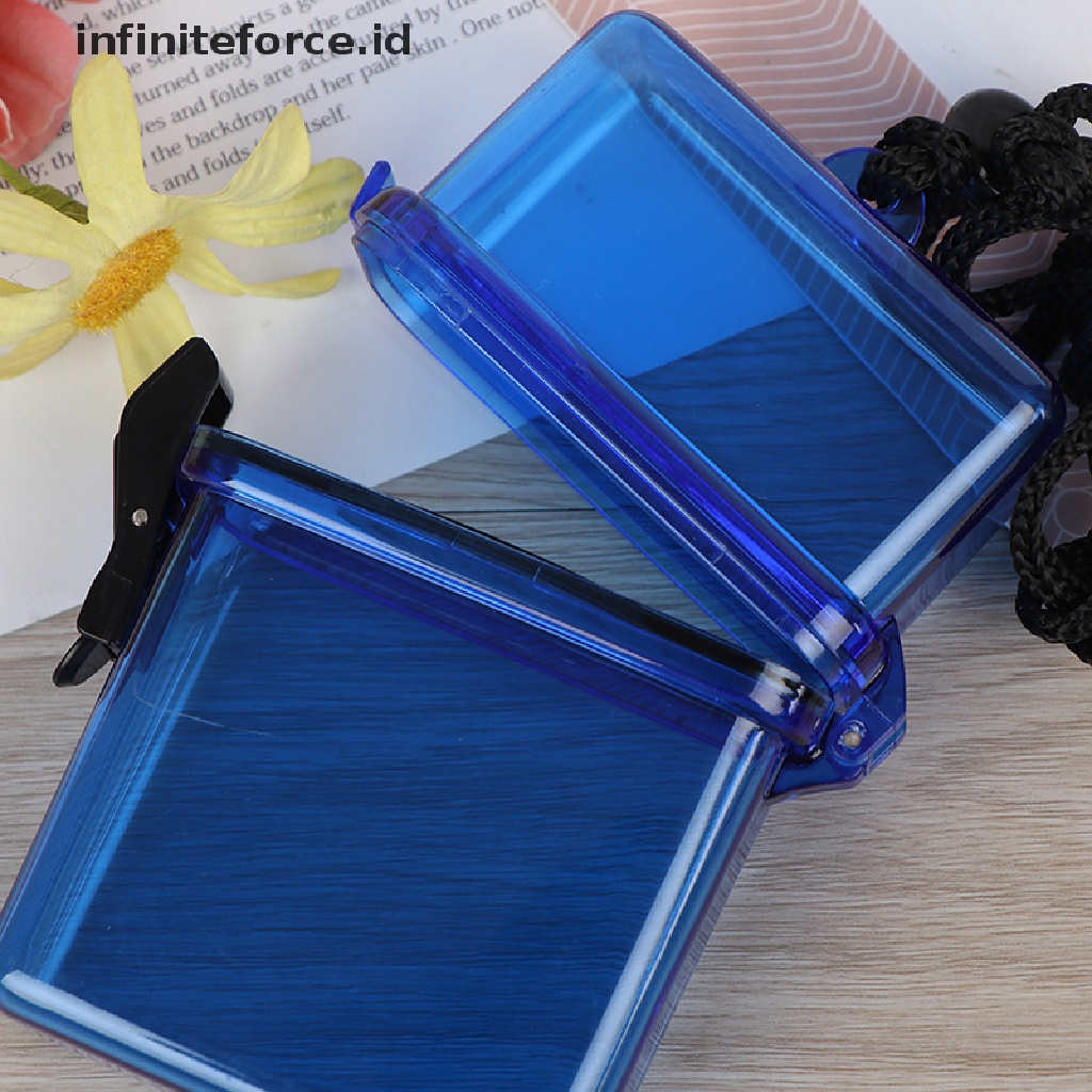 (Infiniteforce.Id) 1pc Kotak Holder Kunci / Uang Bahan Plastik Anti Air Untuk Outdoor