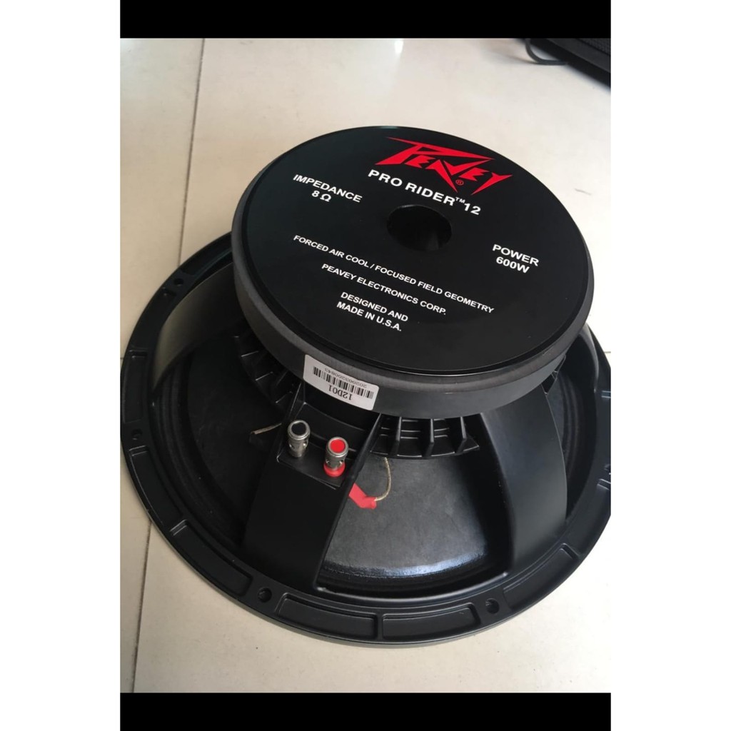 KOMPONEN/COMPONENT SPEAKER /WOOFER PEAVEY PRO RIDER 12 INCH 600 WATT