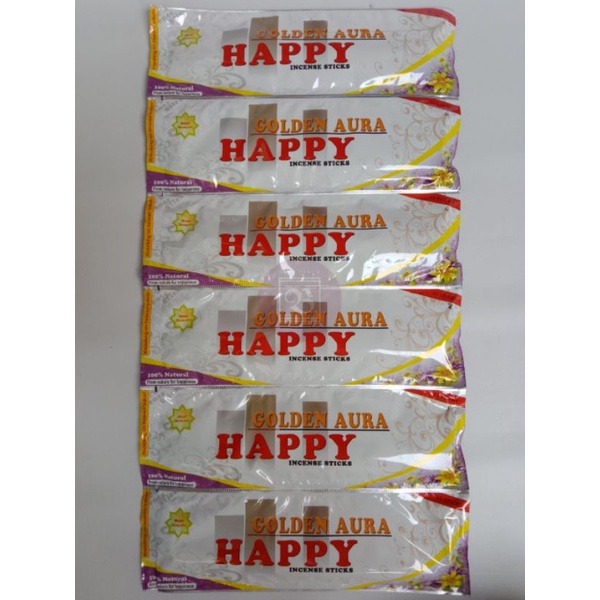 Hio Dupa Wangi Rentengan Happy isi 6bks (1bks isi 35stik)