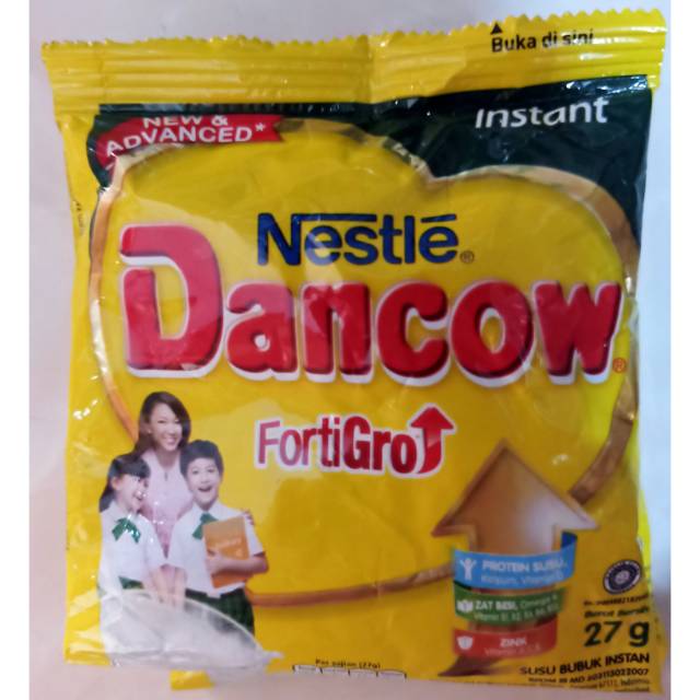 

Susu bubuk instant Dancow Nestle 27g