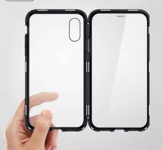 Case Magnetic Iphone XS Premium Case 2in1 Case Magnetik Iphone XS