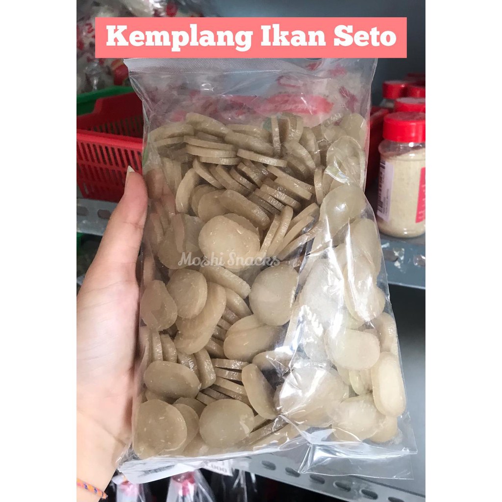 

Kerupuk Kemplang Mentah Ikan Seto (Bulat Kecil) 500gr Asli Bangka