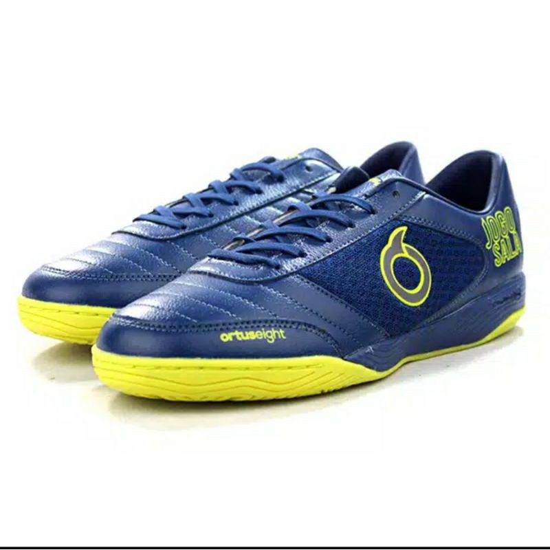 Sepatu Futsal ORTUSEIGHT JOGOSALA GRAFFITY Navy/Lime Green Ortus Original