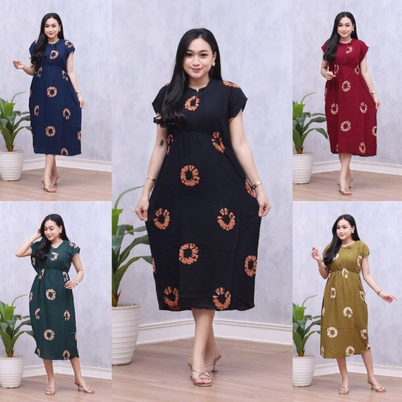 Baju Tidur Daster Manohara Mamah Muda Karet Pinggang Ld 110 Pb 115 Daster Termurah