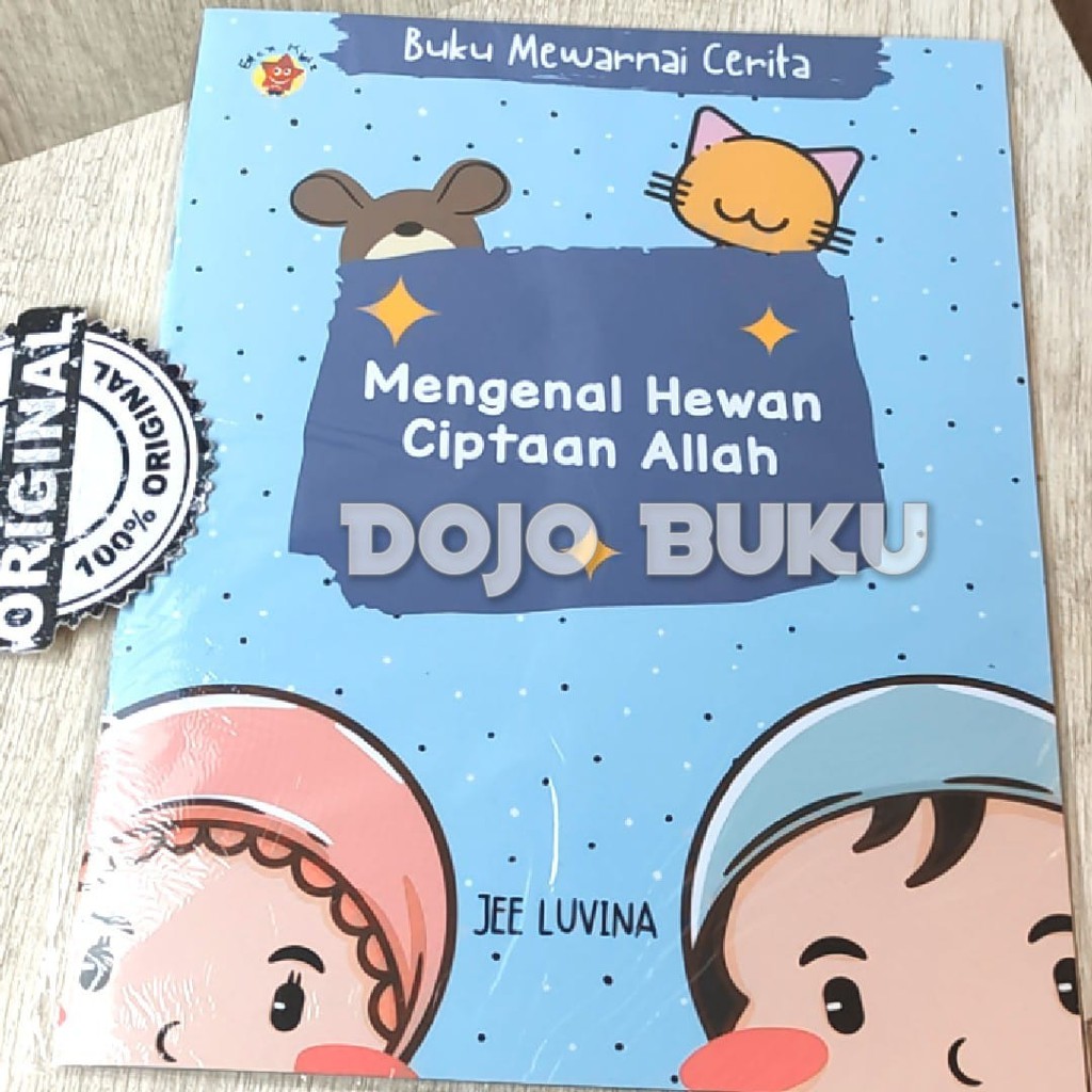 Buku Mewarnai Cerita : Mengenal Hewan Ciptaan Allah by Jee Luvina