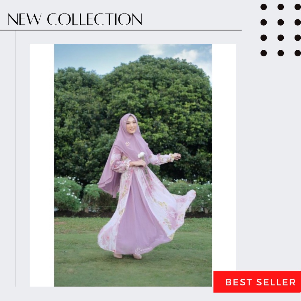 GAMIS SYAR'I ALANA KARINA BY BERMERKS ORI