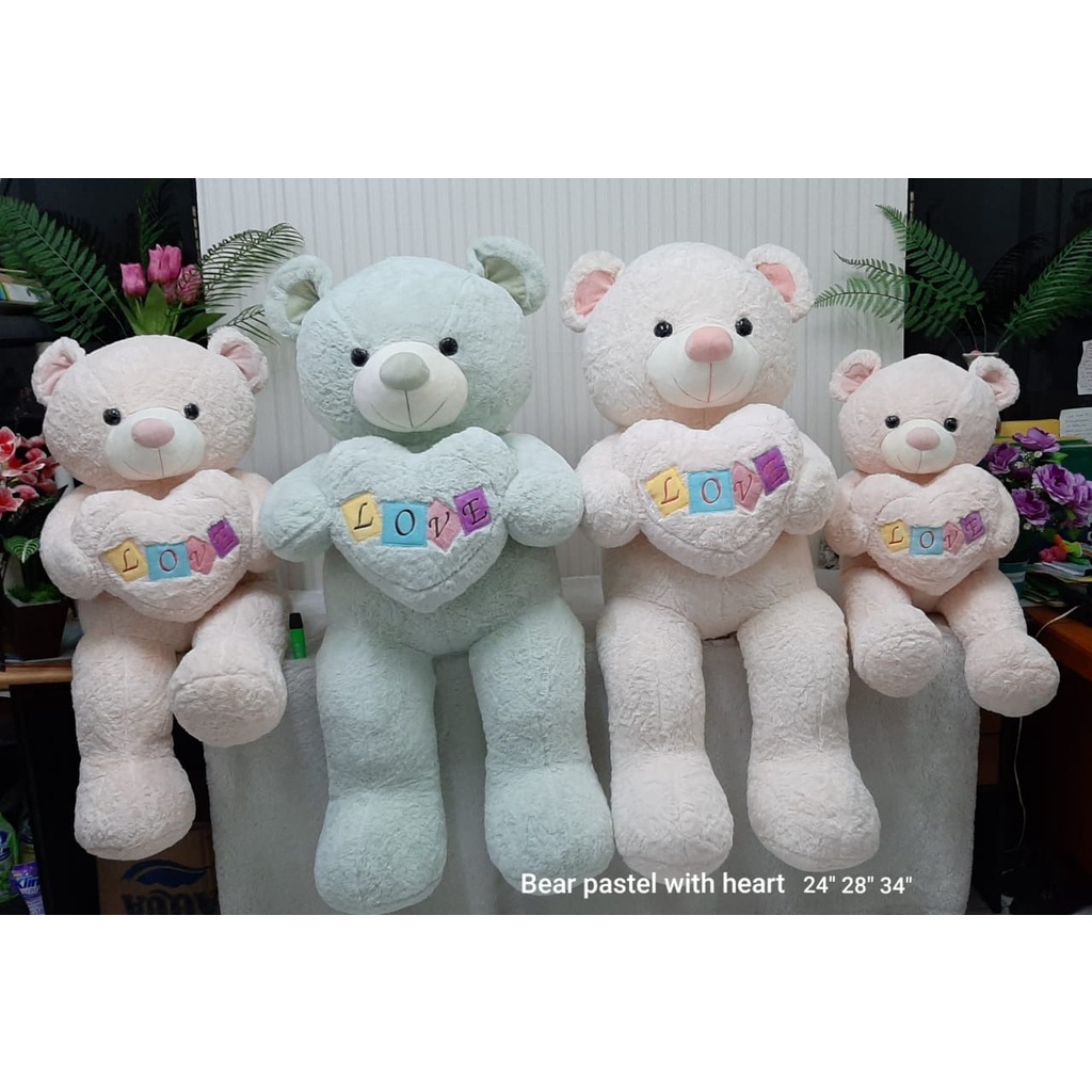 Boneka Teddy Bear Pastel 88cm/boneka beruang jumbo/boneka teddy/Boneka kado ultah