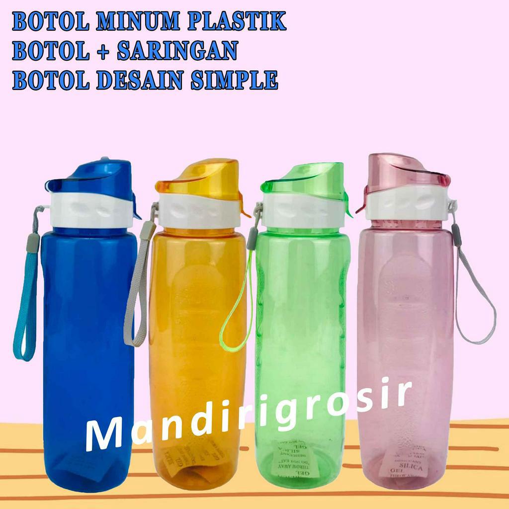 botol plastik*Botol minum* Botol minum + saringan* Botol Warna* 600ml