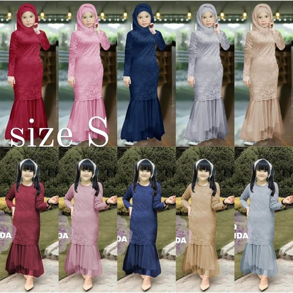 ELDE  17 - MX CELMIRA KIDS BAHAN BRUKAT KOMBI FURING KOMBI TILE, SLETING BELAKANG