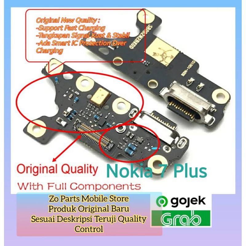 Konektor Charger Type C Mic Nokia 7 Plus (Nokia 7+) (2018) (Original Quality)