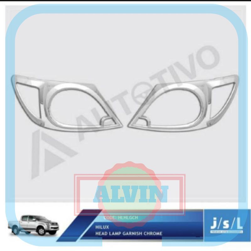 Garnish Lampu Depan Hilux/ Head Lamp Garnish  JSL AV