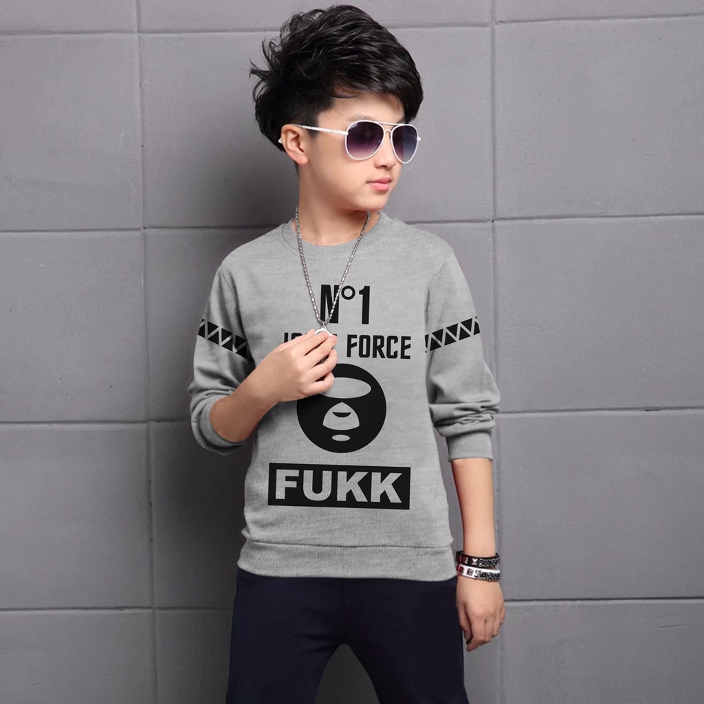 Switer Force Terbaru / Sweater Anak Laki-laki /  Sweeter Gaming Bahan Babyterry / FLAVA_STORE