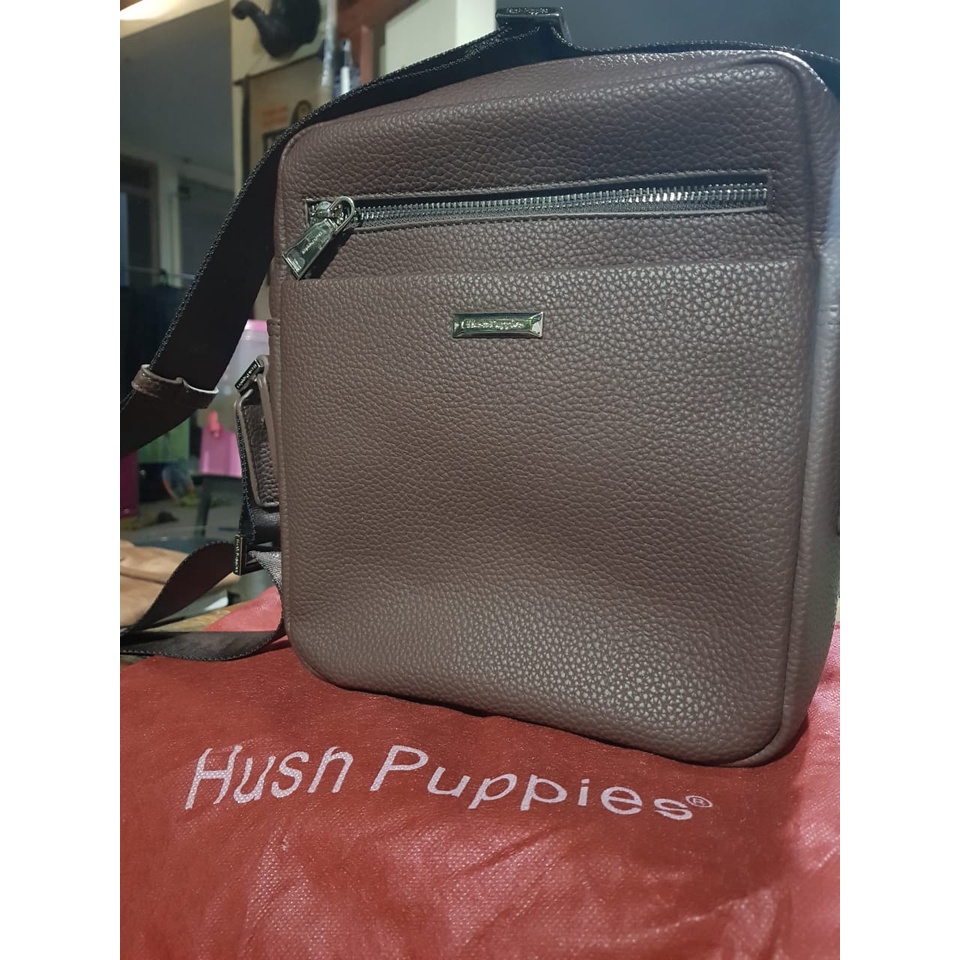 Tas Kulit Hush Puppies (ex-kado) belum pernah dipakai