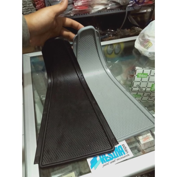 karet lidah tengah Vespa super sprint vbb bajaj metalplash mengkilap bagus