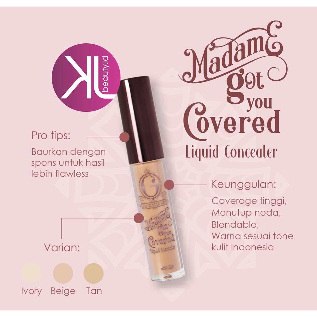 MADAME GIE Got You Covered CONCEALER