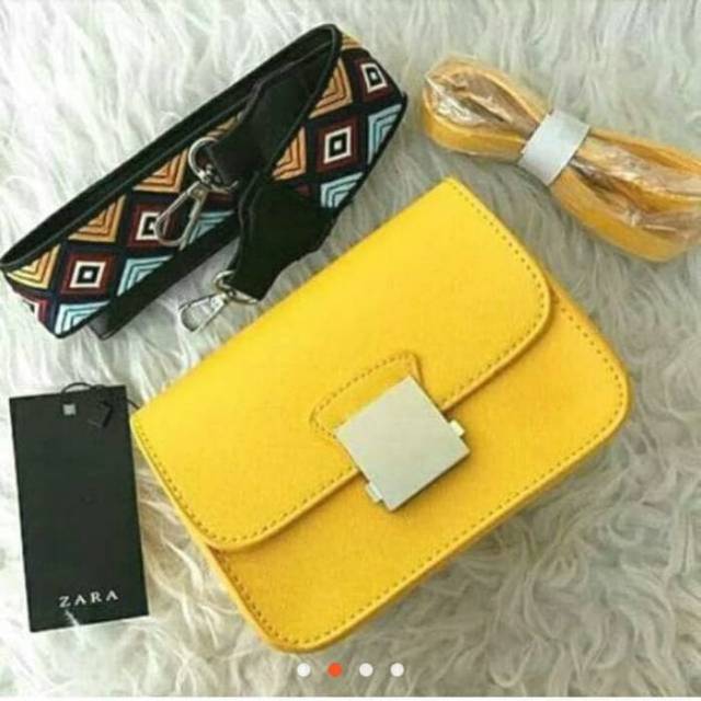 tas wanita ZARA CROSSBODY original/tas branded-KC