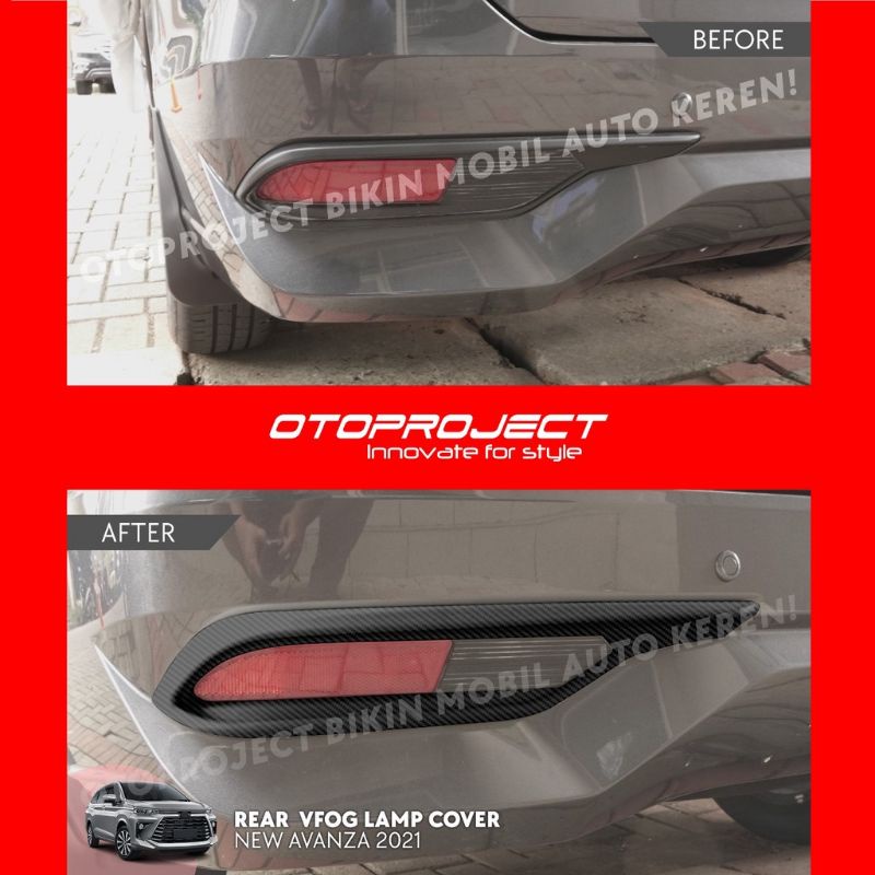 cover reflektor belakang Toyota Avanza 2021 2022 otoproject