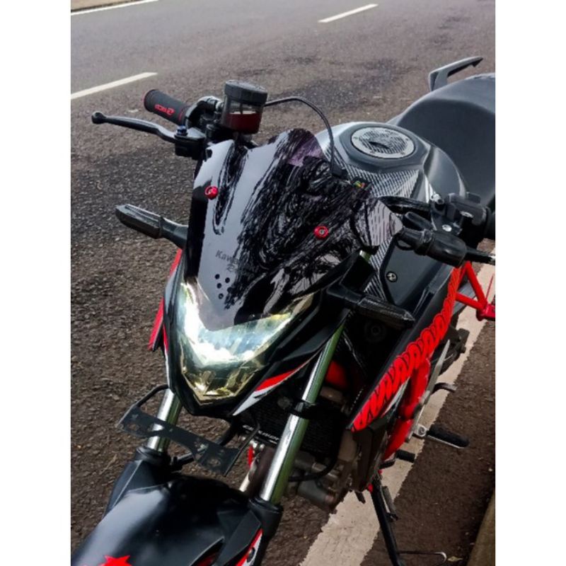 VISOR CB 150r MODEL NINJA R BAHAN TEBAL