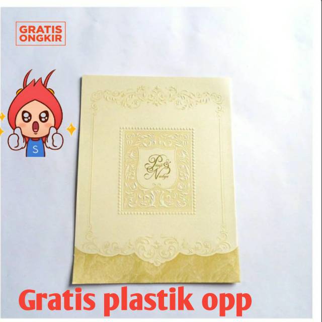 Undangan pernikahan | erba 8811 | cetak undangan murah