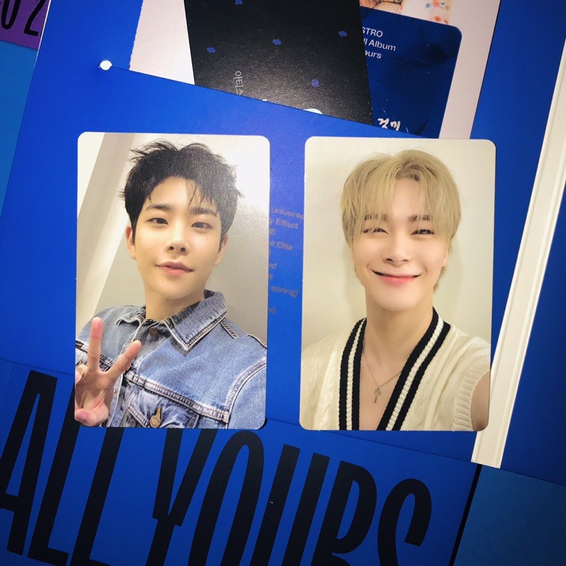 Photocard Moonbin MJ ASTRO ALL YOURS ME