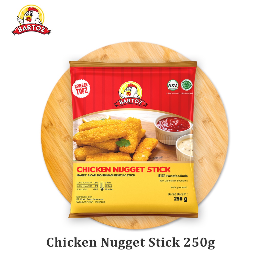 

Bartoz Chicken Nugget Stick 250 g