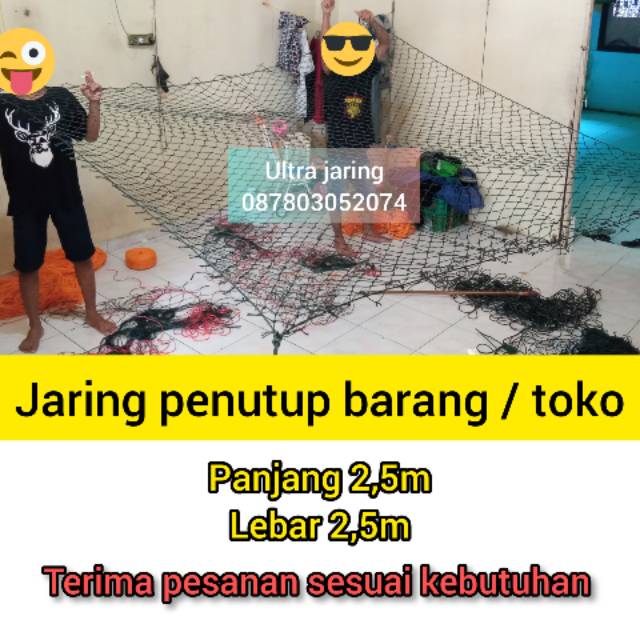 JARING PENUTUP KONTAINER / JARING TRAILER / JARING CONTAINER / JARING PENUTUP BARANG / JARING PENGAMAN BARANG