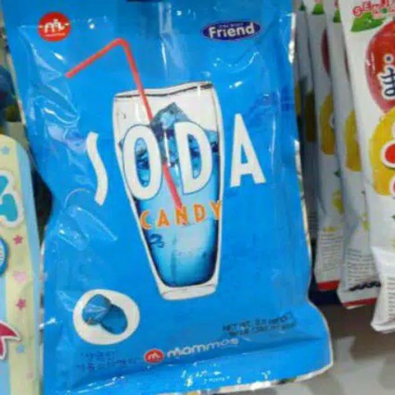 

Friend Mammos Green Apple Soda Candy 100gr (Permen rasa Apel Soda Korea)