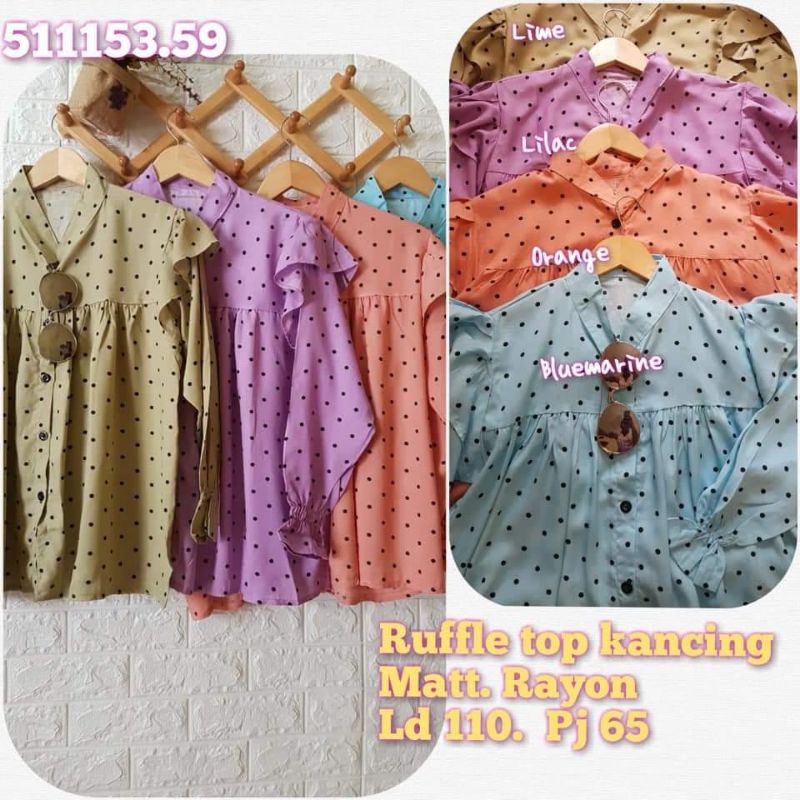 Atasan Ruffle