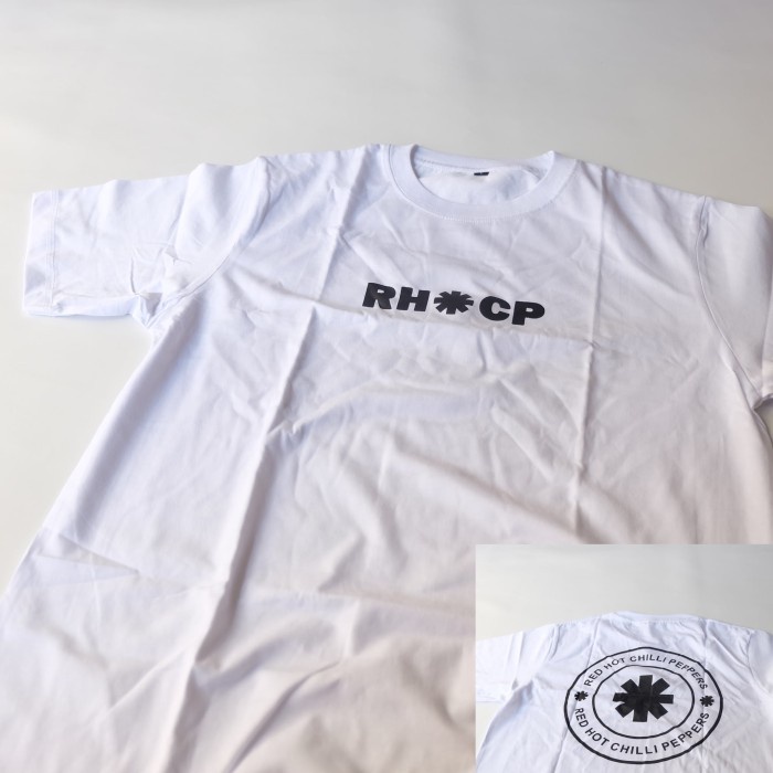 Kaos Band RHCP White