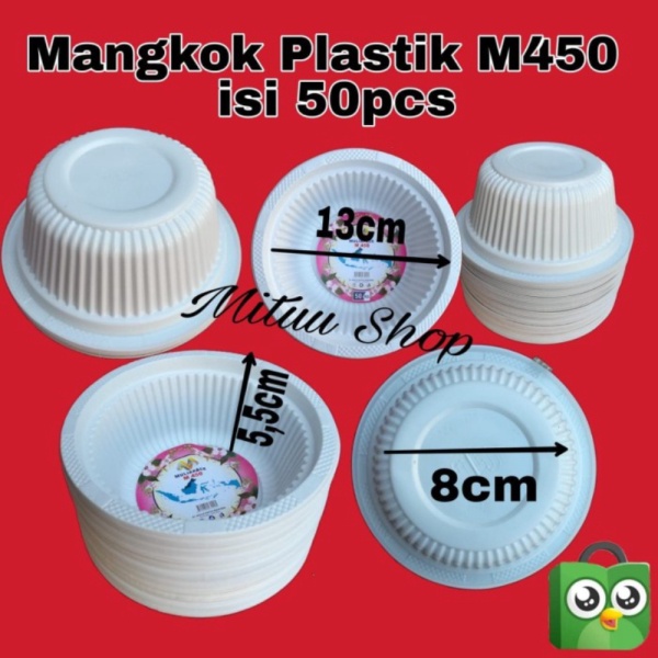 Jual Mangkok Plastik M450Mangkok Plastik UlirMangkok Murah Sekali Pakai Diskon