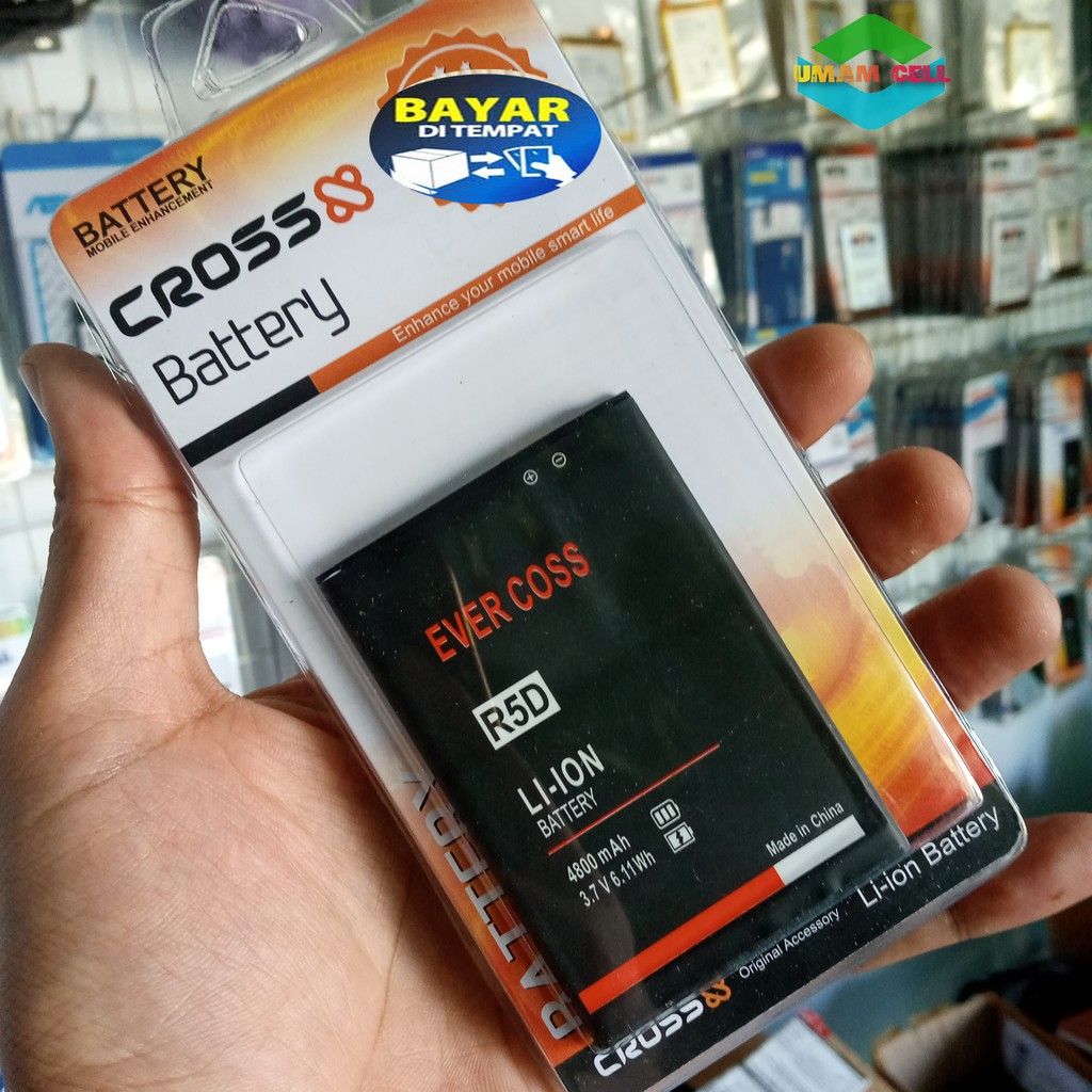 Baterai Handphone Evercoss R5D Winner y Style Dobel Power Original OEM Batre HP Batu Batre Cross R5D