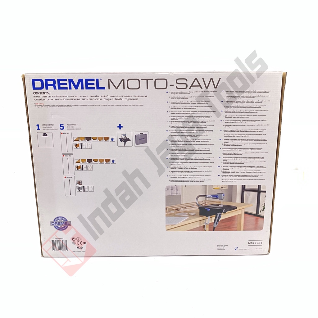 DREMEL MOTO SAW MS 20 Gergaji Ukir Scroll Saw Pigura Kayu Akrilik