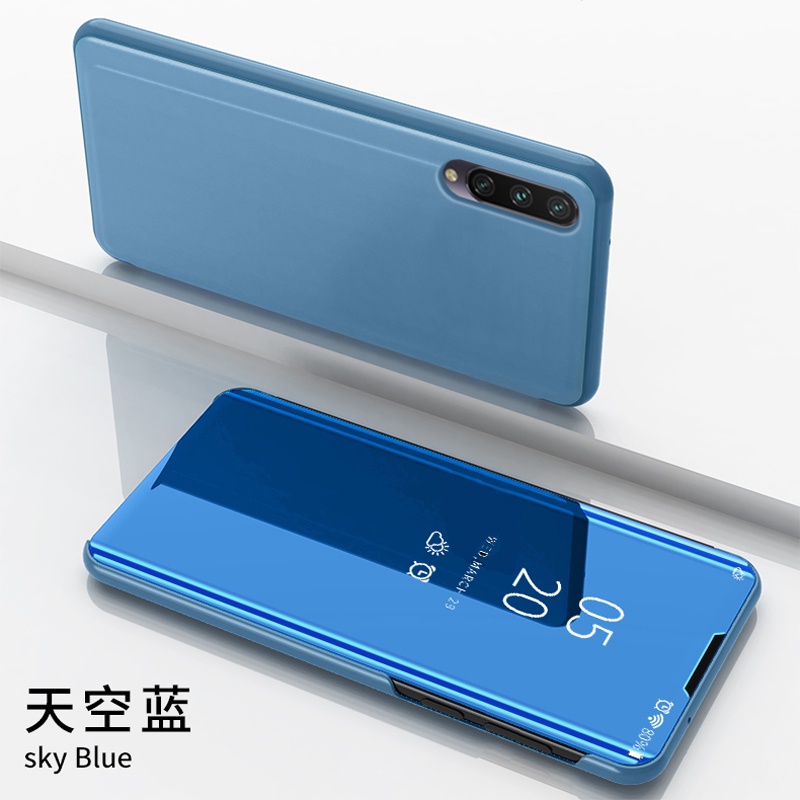Flip Case Xiaomi Mi 9 Clear View Standing Mirror Cover