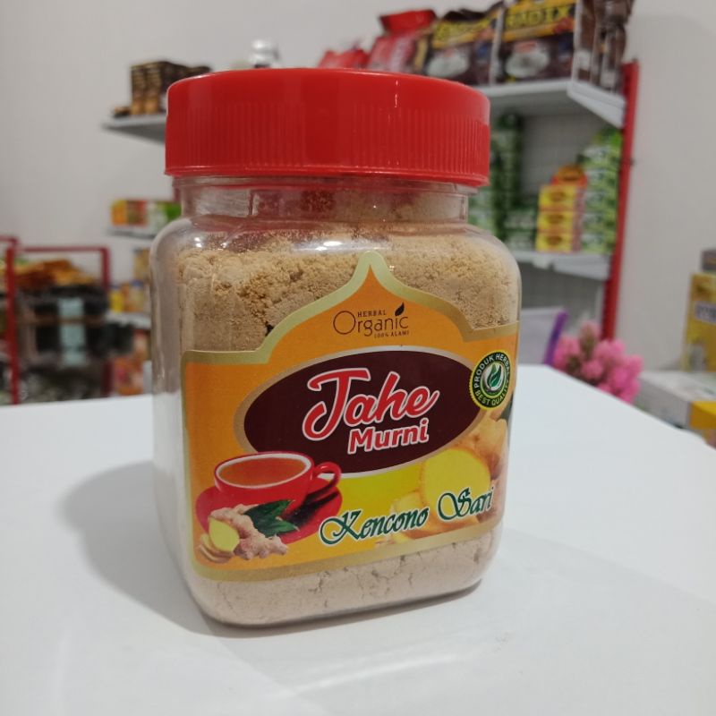 

Jahe Murni Toples Kencono Sari 100gr